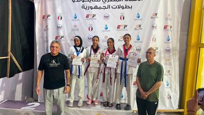 سموحة يحصد المركز الثاني في بطولة الجمهورية للتايكوندو (كروجي) تحت 14 سنة 