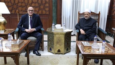 شيخ الأزهر يستقبل رئيس هيئة قضايا الدولة ويهنئه بمنصبه الجديد