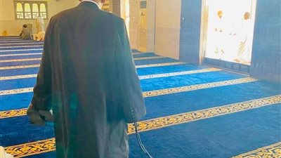  وكيل  أوقاف البحر الأحمر يتفقد مساجد رأس غارب 