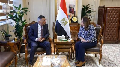 وزيرة التنمية المحلية تتابع مع محافظ جنوب سيناء الموقف التنفيذى للمشروعات التنموية 