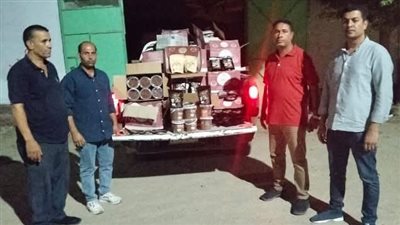 ضبط 217 كيلو بن مجهول المصدر قبل بيعه بالفيوم 