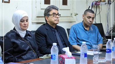نقيب البيطريين يشارك في تأبين الفقيدتين أميرة الكومي وولاء عاشور ببني سويف