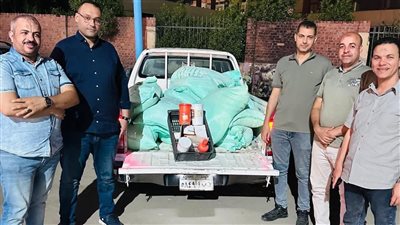 ضبط 3 أطنان دقيق مدعم قبل تهريبه بالفيوم 