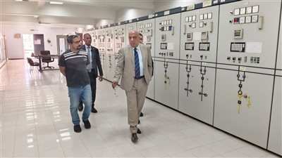 وزير الكهرباء يتفقد محطة محولات القاهرة الجديدة جهد 220\66\22 ك.ف