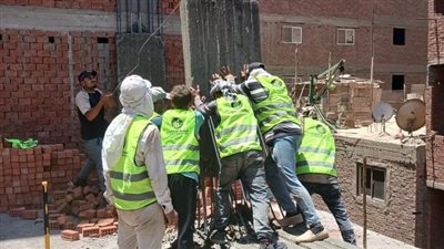 إدارة الإسكان والتنظيم بحي شرق مدينة نصر تكثف الرقابة  على مخالفات البناء