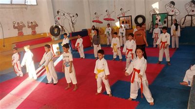 170 مستفيدا من تدريبات الكاراتيه والجودو بمبادرة 