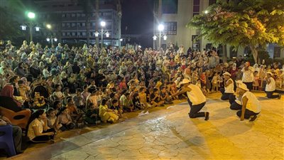 إقبال جماهيري كبير علي  فعاليات الليالي الصيفية المجانية بمكتبة مصر بدمنهور