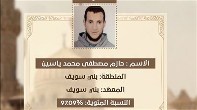 أسماء الطلاب الحاصلين على المركز الأول بفئات ذوي البصائر والدمج بالثانوية الأزهرية
