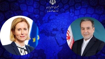 إيران: عراقجي يبحث التطورات الأخيرة في مضيق هرمز مع مسؤولة السياسة الخارجية بالاتحاد الأوروبي 