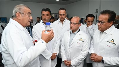 وزير الصناعة يشارك في فعاليات افتتاح مصنع شركة سبكترم للصناعات التشخيصية بالمنطقة الحرة العامة