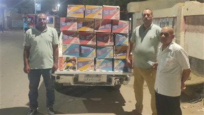 ضبط 240 عبوة سلع غذائية منتهية الصلاحية بالفيوم 