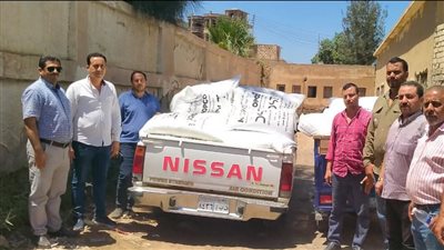 ضبط طني سماد زراعي صنف يوريا قبل بيعه بالفيوم 