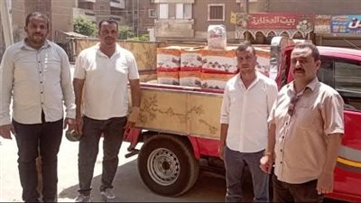 ضبط 1800 كيلو إضافات أعلاف ماشية مغشوشة بالفيوم 