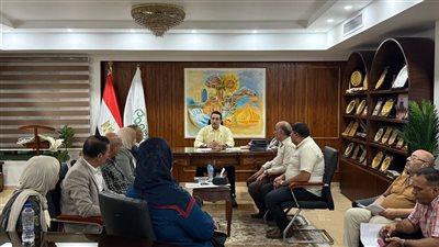  متابعة لمعدلات الأداء بملفي التصالح على مخالفات البناء بالفيوم 