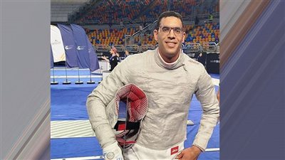 محمد عامر يفوز ببرونزية سلاح السيف ببطولة العالم بهونج كونج