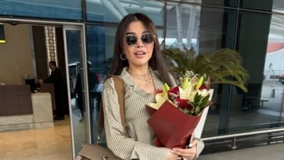هيفاء وهبي تصل القاهرة استعدادًا لحفل الساحل الشمالي
