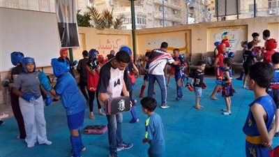 أنشطة متنوعة للكونغ فو بمركز شباب السيوف بالإسكندرية