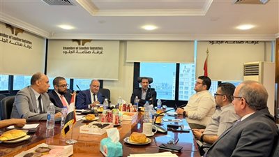 صناعة الجلود: لدينا خطة طموحة تستهدف فتح أسواق جديدة وزيادة الصادرات