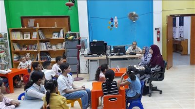 ورشة عمل لتدريب الأطفال على 