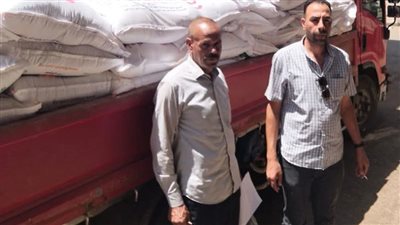 ضبط مصنع غير مرخص و4 أطنان دقيق مجهول المصدر في البحيرة