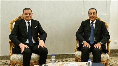 عاجل.. رئيس الوزراء يستقبل رئيس حكومة الوحدة الوطنية بدولة ليبيا