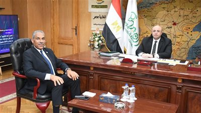 محافظ الفيوم يستقبل السكرتير العام الجديد ويناقشان عدد من الملفات الحيوية