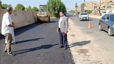 تمهيد مسارات بديلة لمشروعات الصرف الصحي بقرى القرنة غرب الأقصر