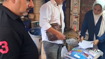ضبط 7 مصانع منظفات غير مرخصة بالغربية والتحفظ على 14 طن منتجات مجهولة المصدر