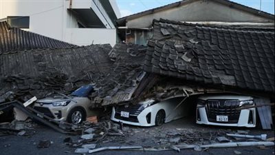 ارتفاع حصيلة ضحايا زلزال اليابان إلى 30 قتيلًا تحت أنقاض المباني 