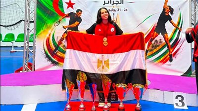 ساندي تامر تحصد 5 ذهبيات في البطولات العربية والإفريقية
