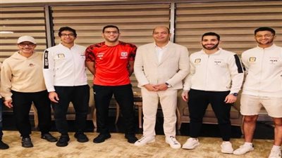 استقبال حافل من وزارة الرياضة لبعثة منتخب السلاح 