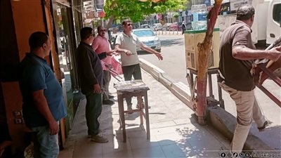  تكثيف حملات إزالة الإشغالات والتعديات بمراكز ومدن الشرقية 