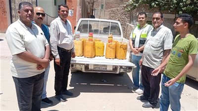 ضبط 160 كيلو زيوت طعام مجهولة المصدر بالفيوم 