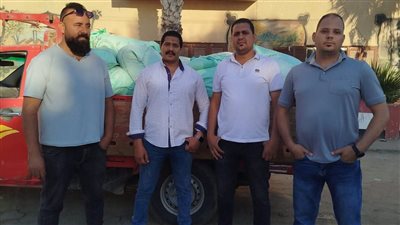 ضبط طني دقيق مدعم قبل تهريبه للسوق السوداء بالفيوم 