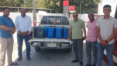 ضبط 425 لتر بنزين محظور بيعه خارج محطات الوقود بالفيوم 