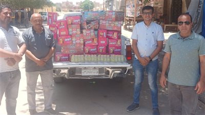ضبط 1260 عبوة مشروب سكري مجهولة المصدر بالفيوم 