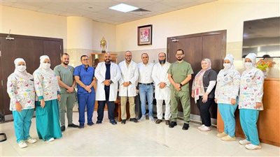 استجابة عاجلة بـ«ستروك كود» تنقذ مريضًا من مضاعفات جلطة دماغية بمستشفى حورس بالأقصر