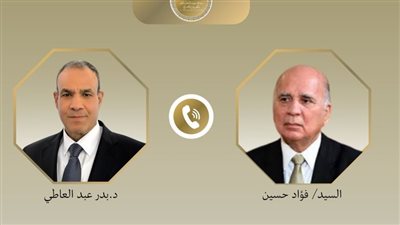 وزير الخارجية يبحث مع نظيره العراقي خفض التصعيد بالمنطقة والأزمة الفلسطينية