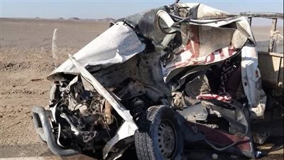 عاجل.. مصرع اثنين اشقاء فى حادث تصادم بقنا 