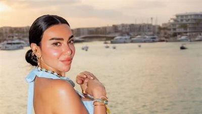 ميرهان حسين تشبة عروسة البحر (صور)