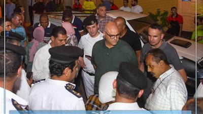 محافظ_الإسكندرية يقود  حملة ميدانية مسائية موسعة لمتابعة الانضباط بالشوارع والميادين