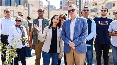 وزير التخطيط يتفقد مشروع تطوير ميدان محطة السكة الحديد بدمنهور