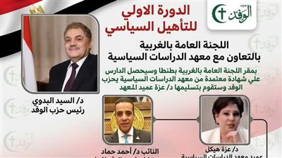 وفد الغربية ينظم دورة تدريبية للتأهيل السياسي وإعداد كادر حزبي قادر على خوض انتخابات المجالس المحلية