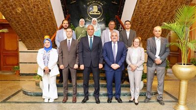 محافظ كفر الشيخ يستقبل وفدًا نرويجيًا لدعم الثروة السمكية