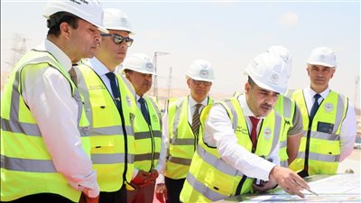 رئيس الجهاز المركزي للتعبئة العامة والإحصاء يتفقد معدلات الإنجاز بمشروع المحطة النووية بالضبعة