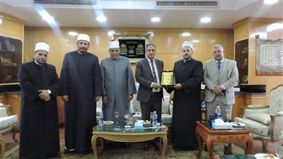مدير أوقاف البحيرة يهنئ مدير أمن البحيرة بتجديد الثقة