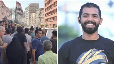 في مشهد مهيب.. المئات يشيعون ضحية طعنة القلب أمام مستشفى المبرة بالزقازيق 