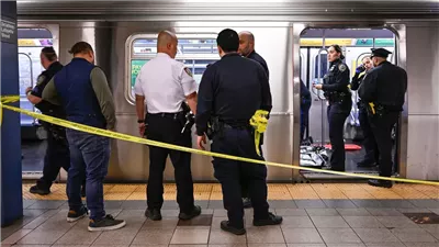 إصابة 14 شخصًا إثر حريق في قطار صيانة لمترو أنفاق نيويورك