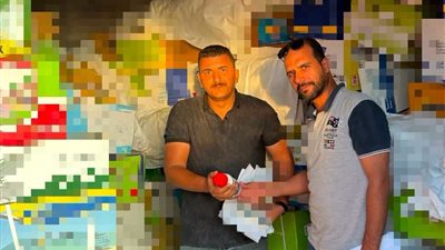 ضبط 1080 كيلوجرامًا من الجمبري الفاسد داخل ثلاجة بالبحيرة