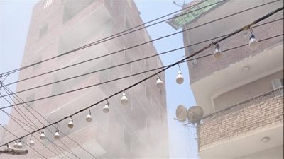 مصرع عامل وإصابة شخصين إثر انهيار سقف بعقار في القليوبية